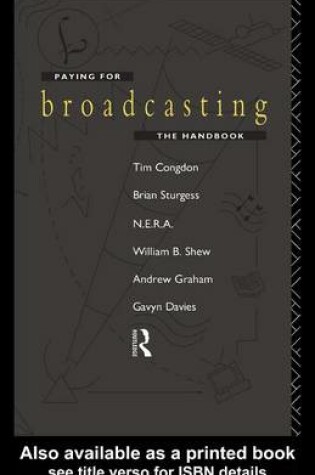 Cover of Paying for Broadcasting