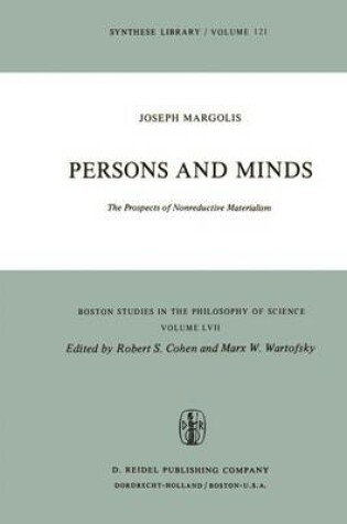 Cover of Persons and Minds