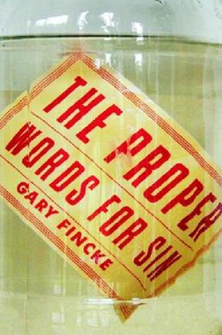 Cover of Proper Words for Sin