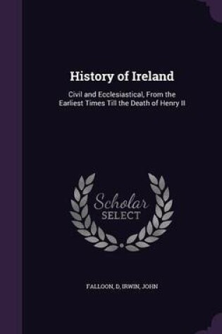 Cover of History of Ireland