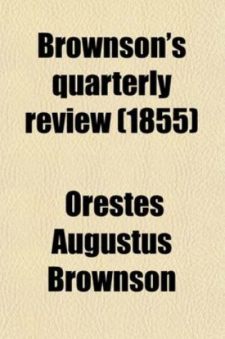 Cover of Brownson's Quarterly Review