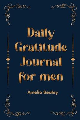 Book cover for Daily Gratitude Book for Men