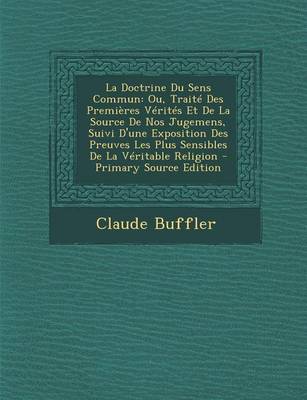 Book cover for La Doctrine Du Sens Commun