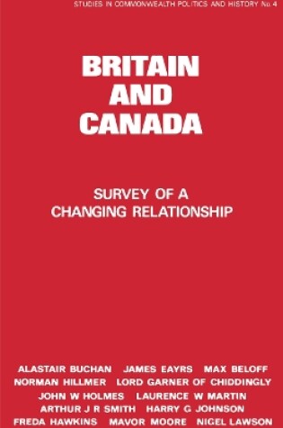 Cover of Britain and Canada