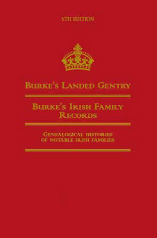 Cover of Burke's Landed Gentry [Fifth Edition]