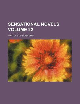 Book cover for Sensational Novels Volume 22