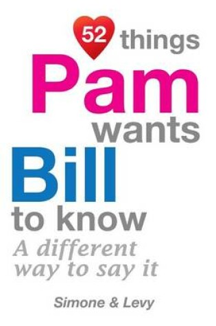 Cover of 52 Things Pam Wants Bill To Know