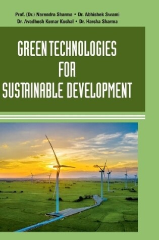 Cover of Green Technologies for Sustainable Development