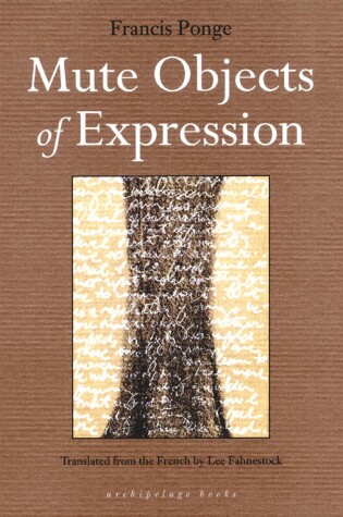 Cover of Mute Objects of Expression