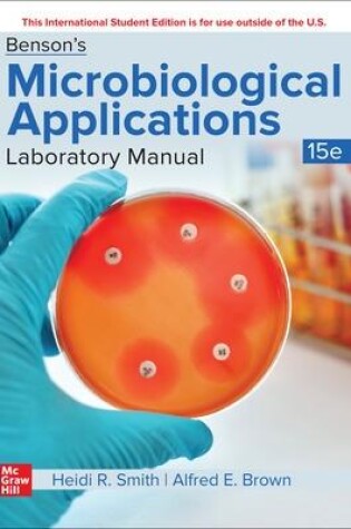 Cover of Benson's Microbiological Applications Laboratory Manual--ConcVersion ISE