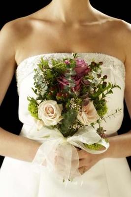 Cover of Wedding Journal Wedding Flower Pose