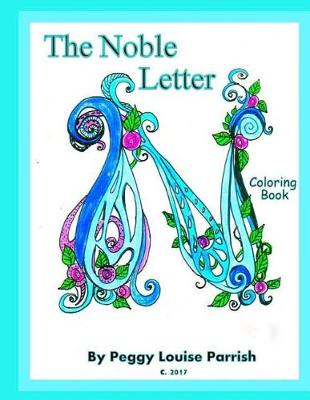 Book cover for The Noble Letter N Coloring Book