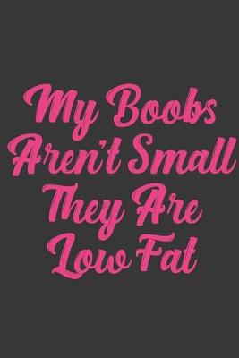 Book cover for My Boobs Aren't Small They Are Low Fat