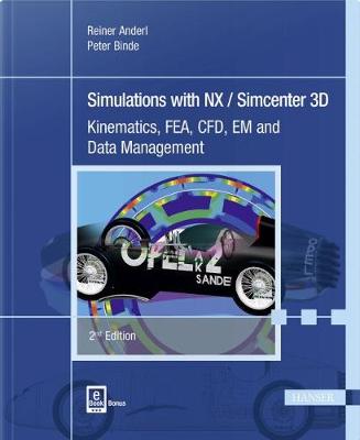 Book cover for Simulations with NX / Simcenter 3D