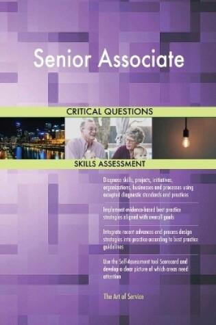 Cover of Senior Associate Critical Questions Skills Assessment