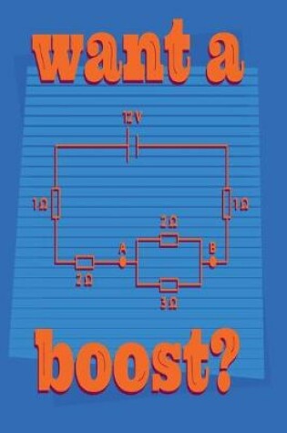 Cover of Want a Boost - Geek Charming Notebook