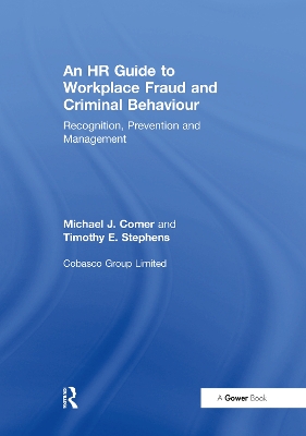 Book cover for An HR Guide to Workplace Fraud and Criminal Behaviour