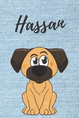 Book cover for Hassan Hund-Malbuch / Notizbuch Tagebuch