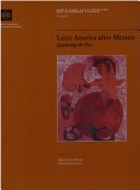 Book cover for Latin America after Mexico
