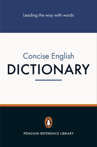 Cover of Penguin Concise English Dictionary