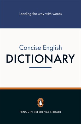 Book cover for Penguin Concise English Dictionary