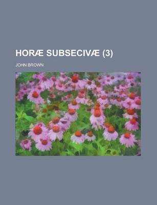 Book cover for Hor Subseciv (Volume 3)