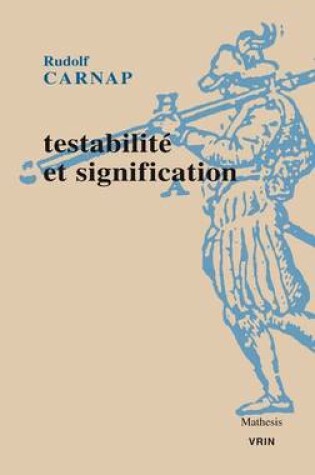 Cover of Testabilite Et Signification