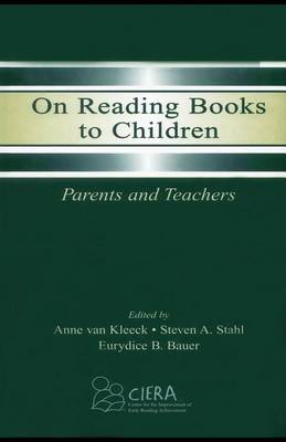 Book cover for On Reading Books to Children