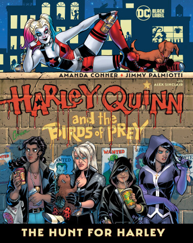 Book cover for Harley Quinn and the Birds of Prey: The Hunt for Harley