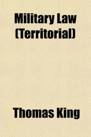 Cover of Military Law (Territorial)