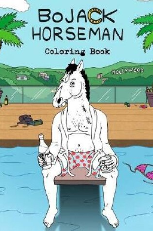 Cover of BoJack Horseman Coloring Book