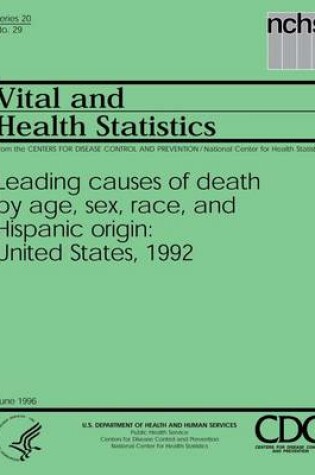 Cover of Vital and Health Statistics Series 20, Number 29