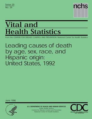 Book cover for Vital and Health Statistics Series 20, Number 29