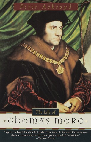 Book cover for The Life of Thomas More