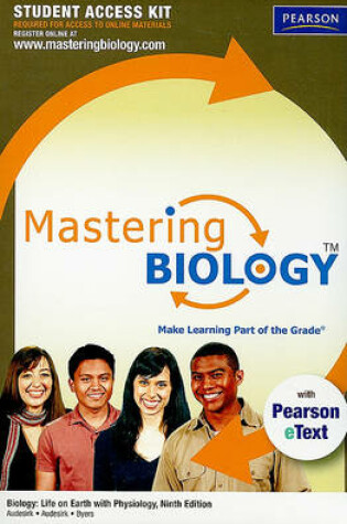 Cover of MasteringBiology with Pearson eText Student Access Code Card for Biology
