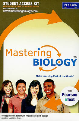 Book cover for MasteringBiology with Pearson eText Student Access Code Card for Biology