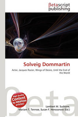 Cover of Solveig Dommartin