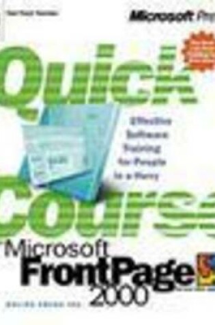 Cover of Quick Course in FrontPage 2000