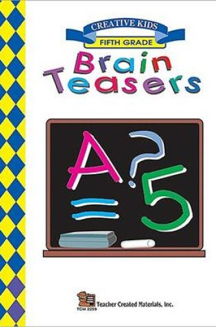 Cover of Brain Teasers, Grade 5 Workbook