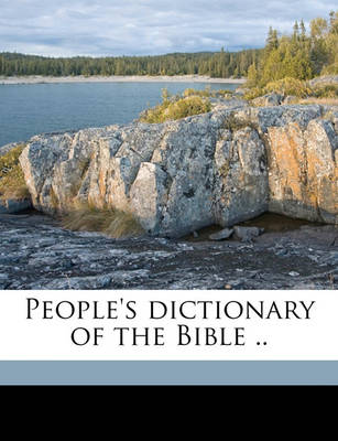 Book cover for People's Dictionary of the Bible ..