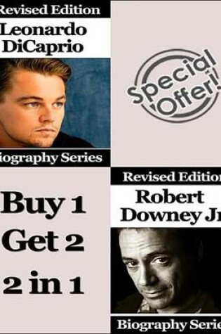 Cover of Leonardo Dicaprio and Robert Downey Jr. - Biography Series