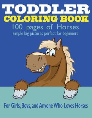 Book cover for Toddler Coloring Book