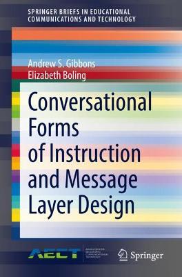 Book cover for Conversational Forms of Instruction and Message Layer Design