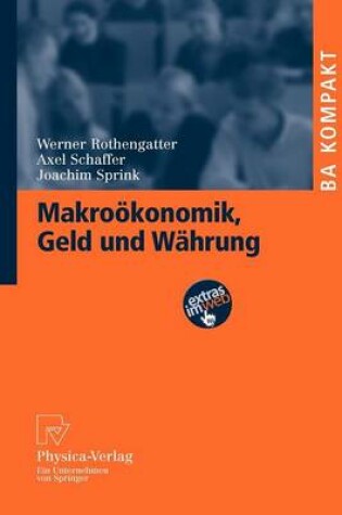 Cover of Makroökonomik, Geld und Währung