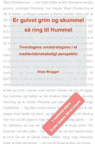 Cover of Er gulvet grim og skummel, så ring til Hummel