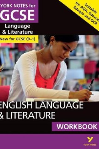 Cover of English Language and Literature Workbook: York Notes for GCSE the ideal way to catch up, test your knowledge and feel ready for and 2023 and 2024 exams and assessments