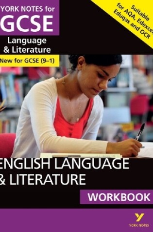 Cover of English Language and Literature Workbook: York Notes for GCSE the ideal way to catch up, test your knowledge and feel ready for the 2025 and 2026 exams