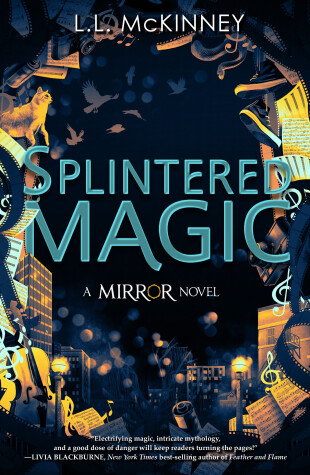 Book cover for Splintered Magic
