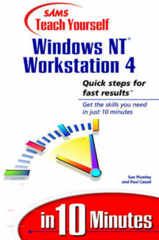 Cover of Sams Teach Yourself Windows NT Workstation 4 in 10 Minutes