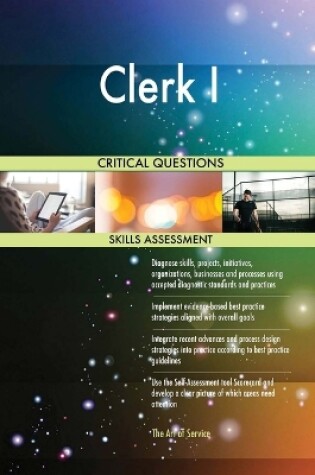 Cover of Clerk I Critical Questions Skills Assessment